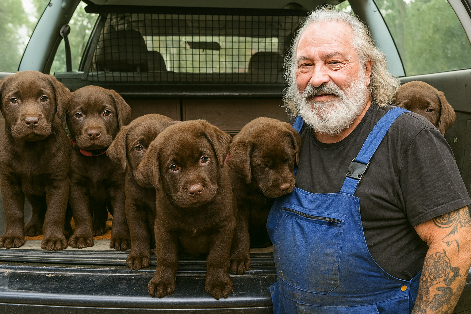Norbert - male Labrador Welpe